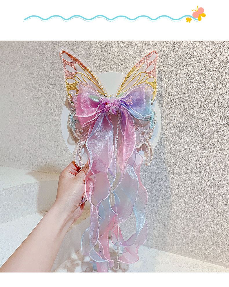 acca 蝶々モチーフ ヘアピン ピンク 大きいバレッタ acca 蝶々モチーフ ヘアピン ピンク 大きいバレッタ